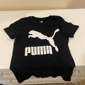 Woman’s puma tee shirt, black